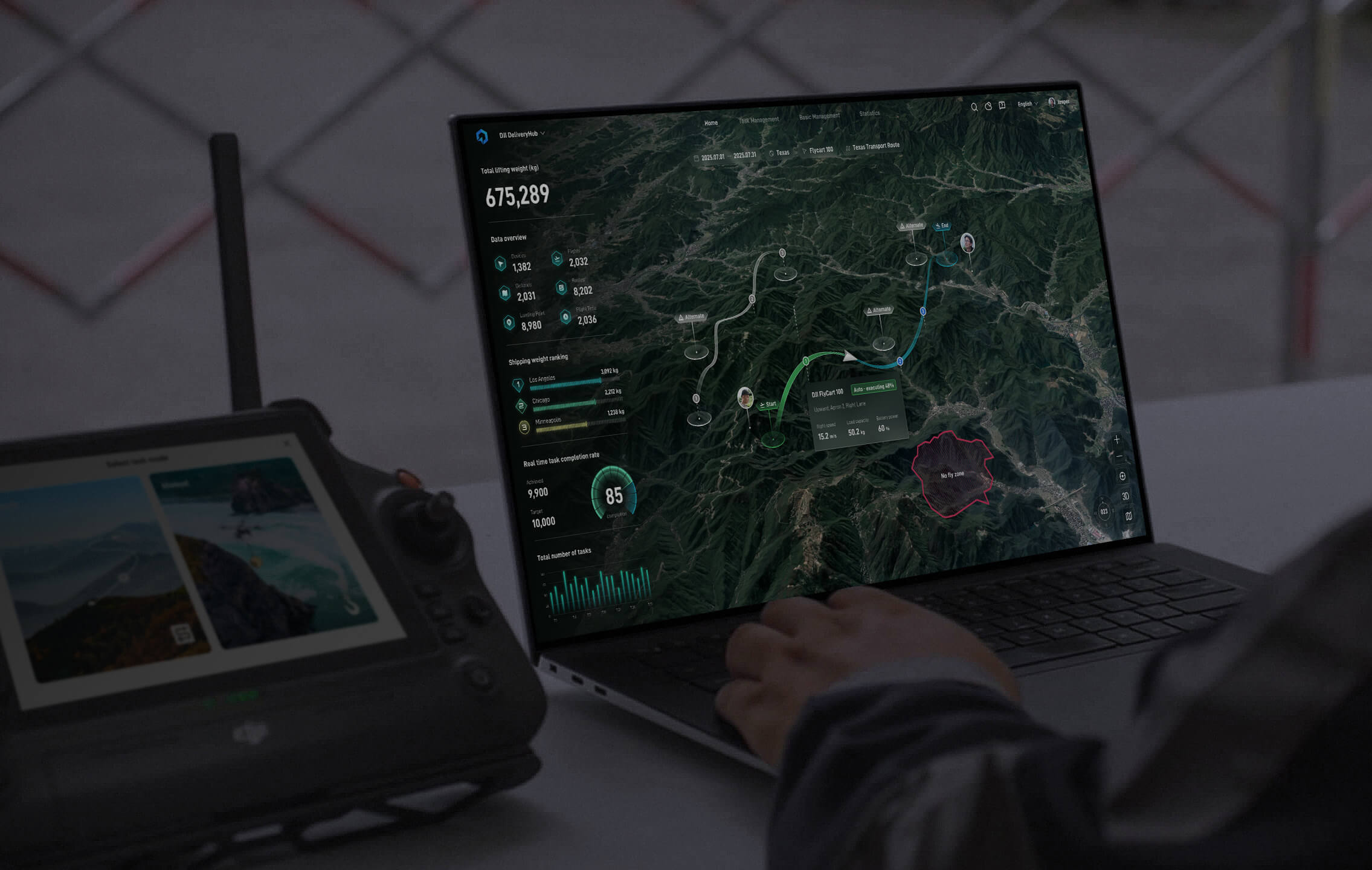 Einsatzplanung mit DJI DeliveryHub
