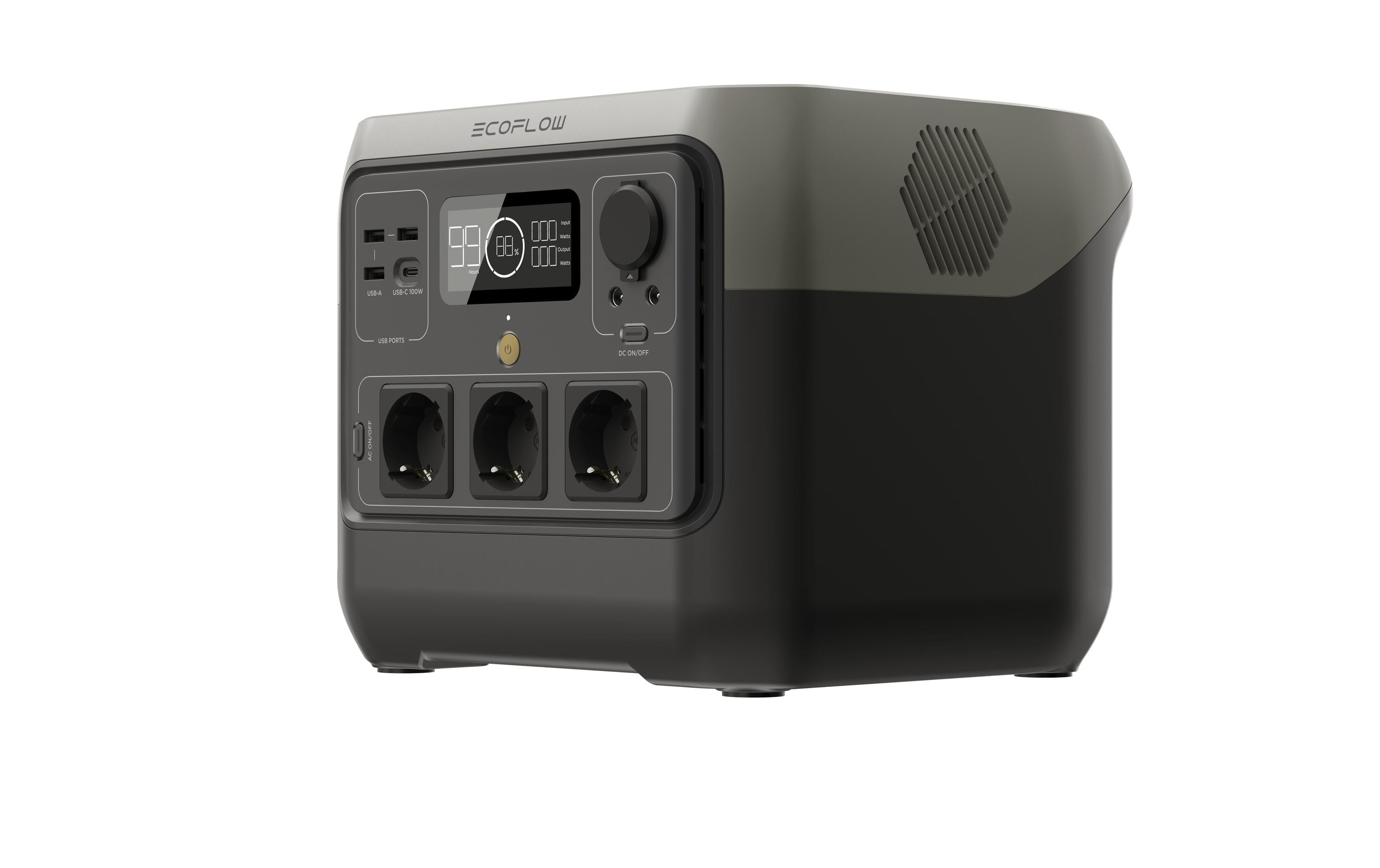 EcoFlow RIVER 2 Pro Mobile Powerstation 768 Wh LiFePO4 Akku Ultra-Schnellladung