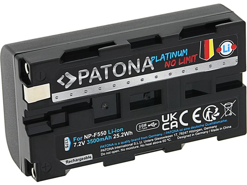 Patona Platinum NP-F Akku Ansicht