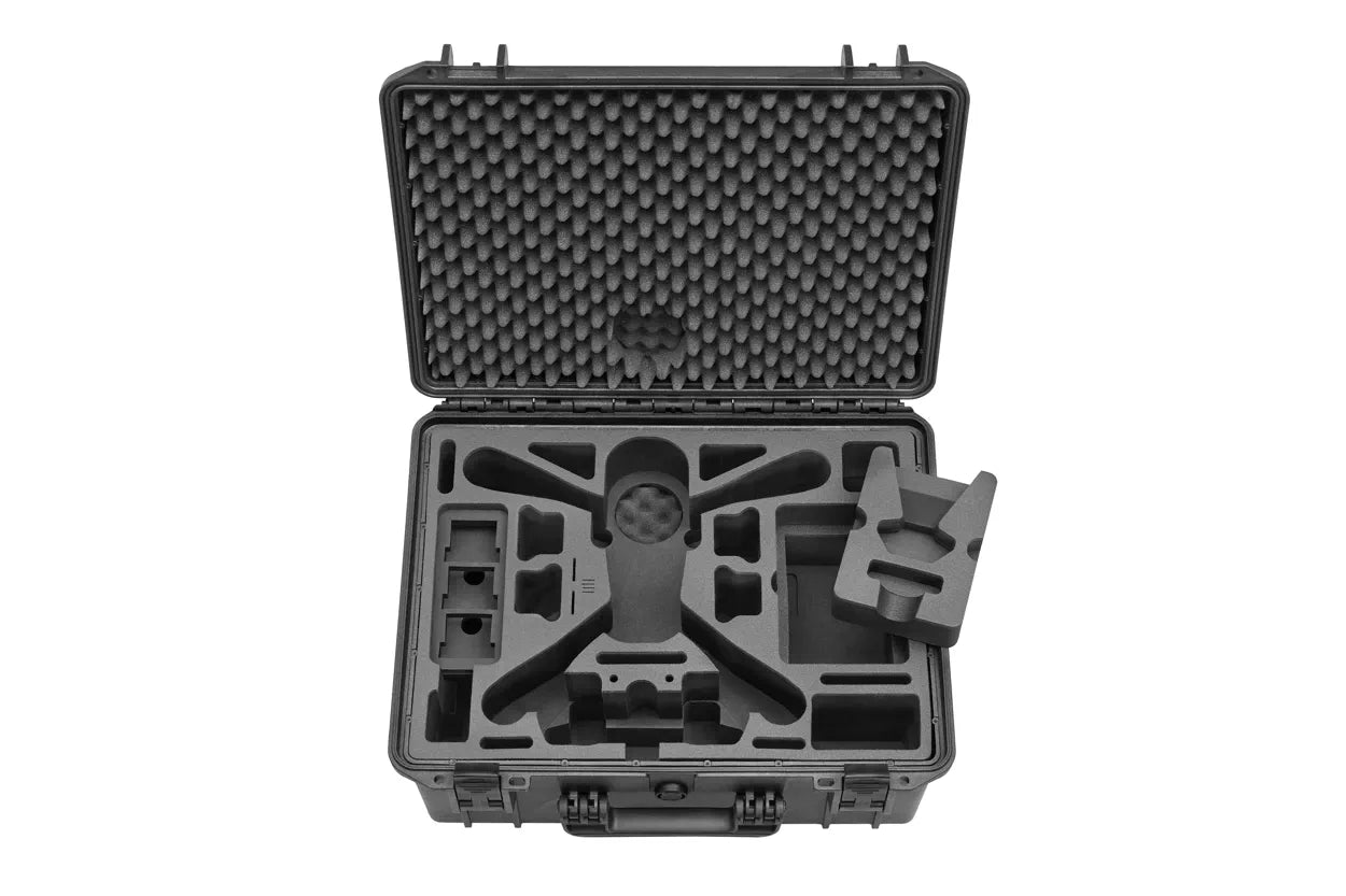 Der TomCase Mavic 3 (M3) Enterprise Koffer XT465 – Ready to Fly Version ist ein wasserdichter Outdoor-Koffer mit speziellem Schaumstoff für DJI Mavic 3 Enterprise sowie Eierkarton-Deckelpolsterung für sicheren Schutz und sofortigen Einsatz.