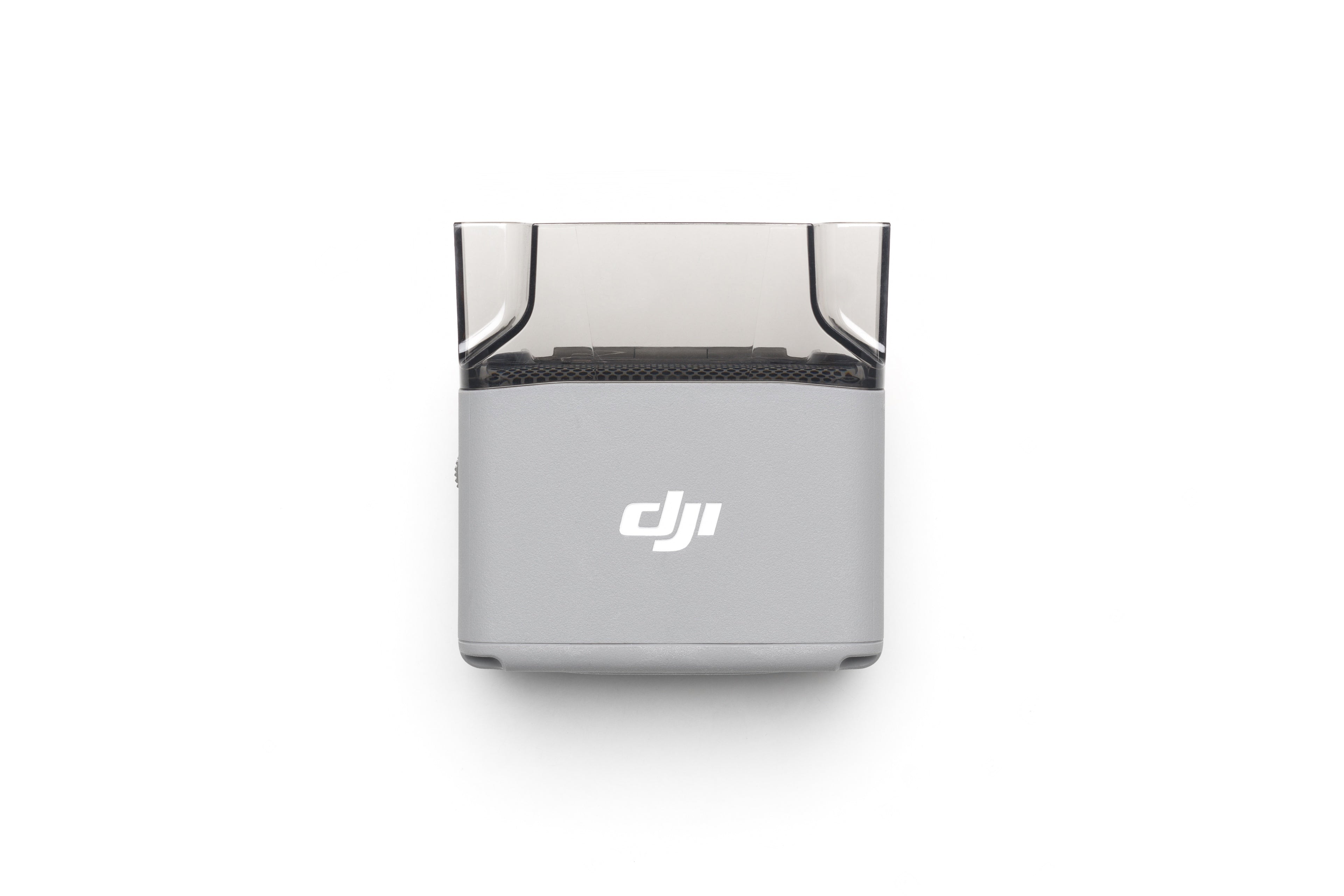 Ein DJI AS1-Lautsprecher für die Matrice 4-Serie ist auf weißem Hintergrund abgebildet. Dieses elegante Zubehör von DJI Enterprise sorgt für nahtlose Echtzeitübertragung und verbessert die Leistung Ihrer Drohne mit zuverlässiger Audiofunktion.