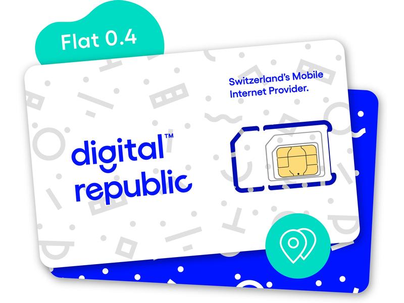 Digital Republic Daten-SIM – 365 Tage 0.4 Mbps