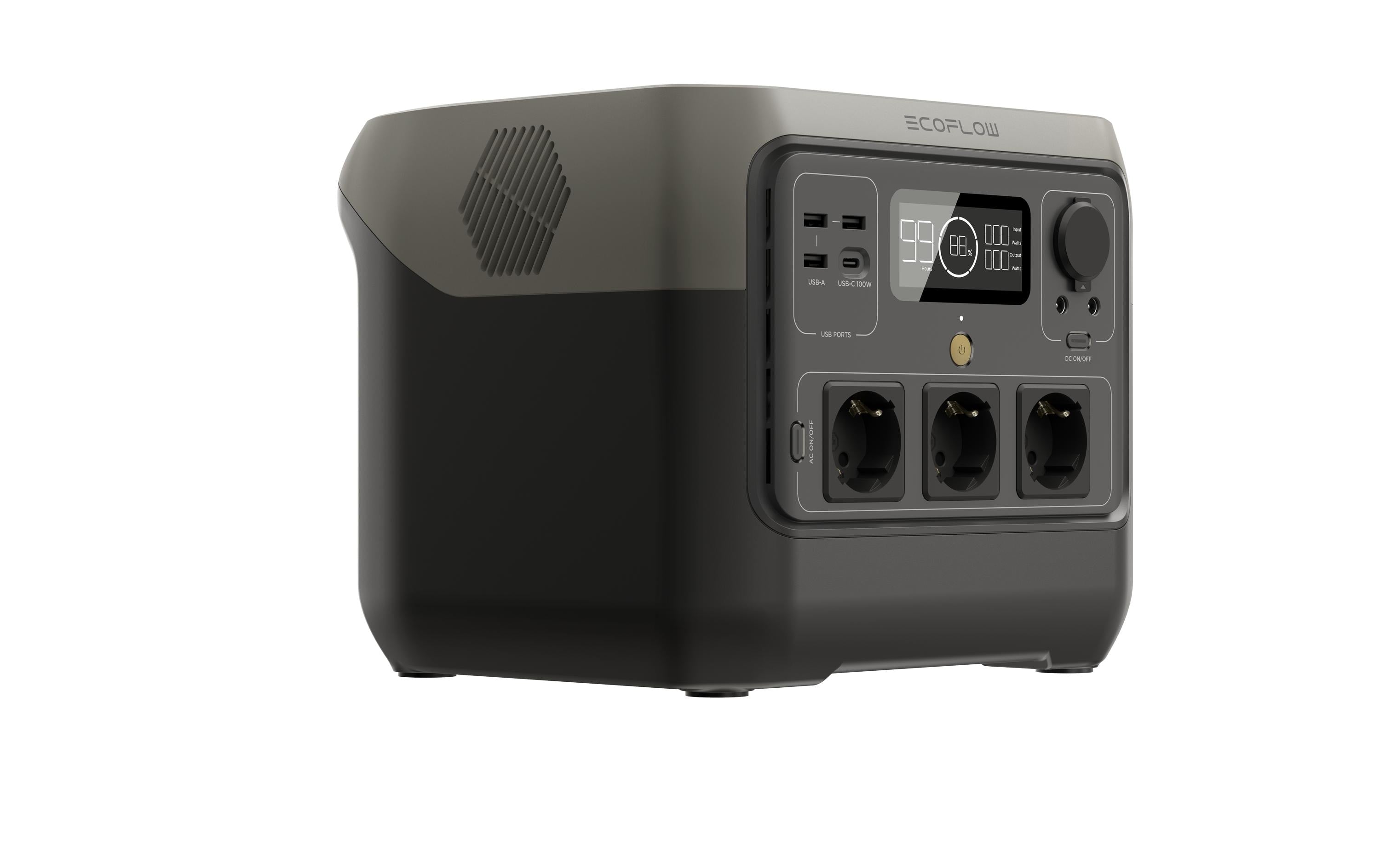 EcoFlow RIVER 2 Pro Mobile Powerstation 768 Wh LiFePO4 Akku Ultra-Schnellladung