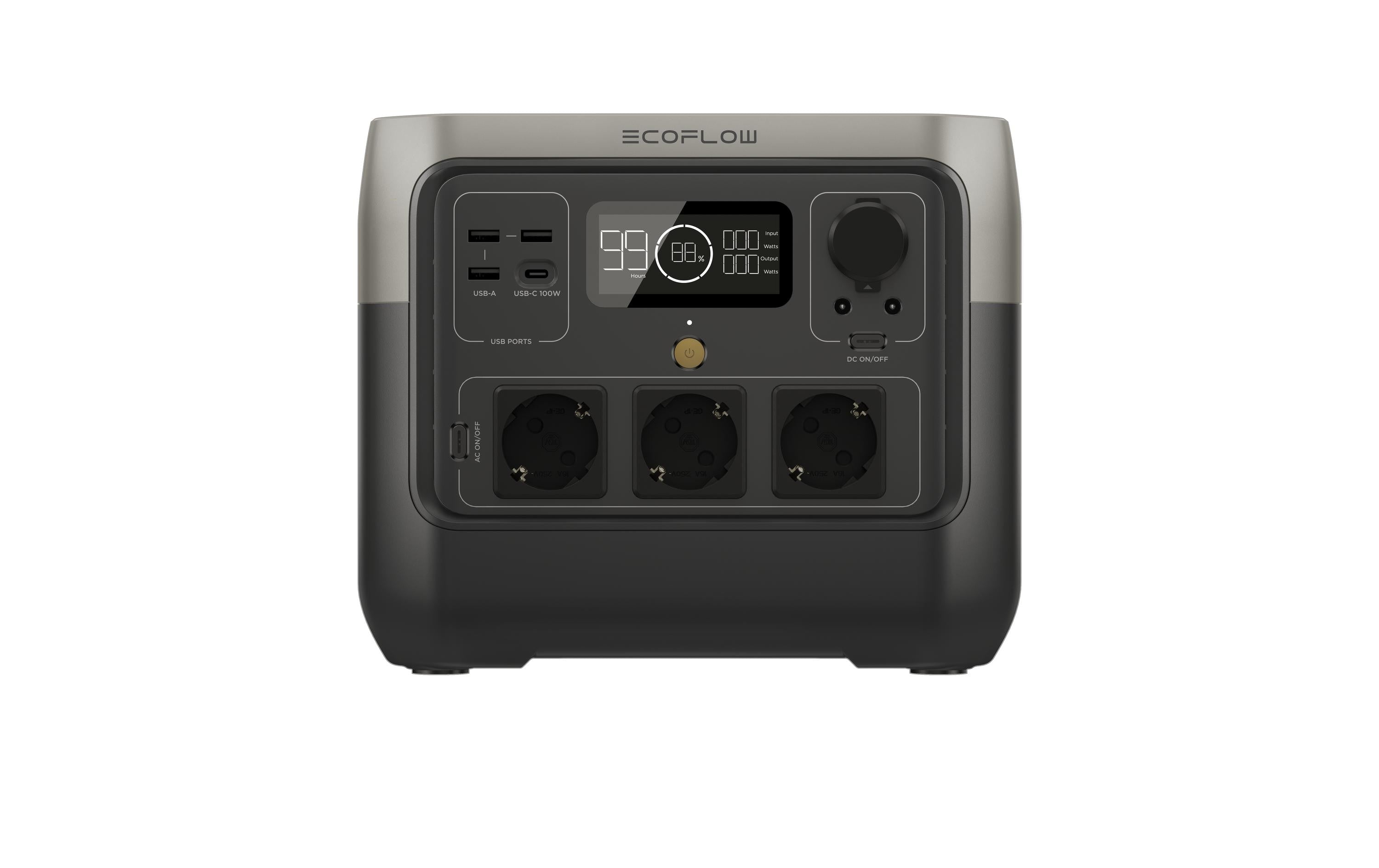 EcoFlow RIVER 2 Pro Mobile Powerstation 768 Wh LiFePO4 Akku Ultra-Schnellladung