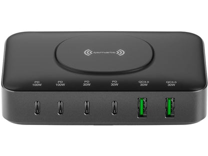 4smarts 7in1 GaN Ladestation schwarz
