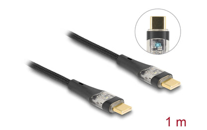 Delock USB 2.0-Kabel PD 3.0 100W USB-C - USB-C 1 m