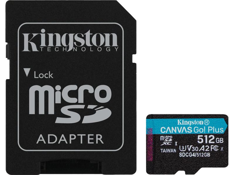 Kingston Canvas Go! Plus microSDXC 512 GB