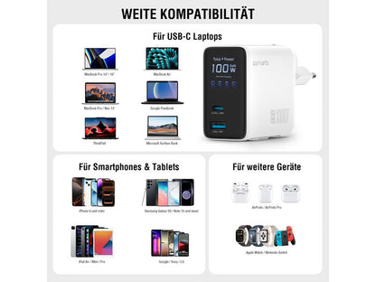 4smarts GaN Flex Screen AI 100 W
