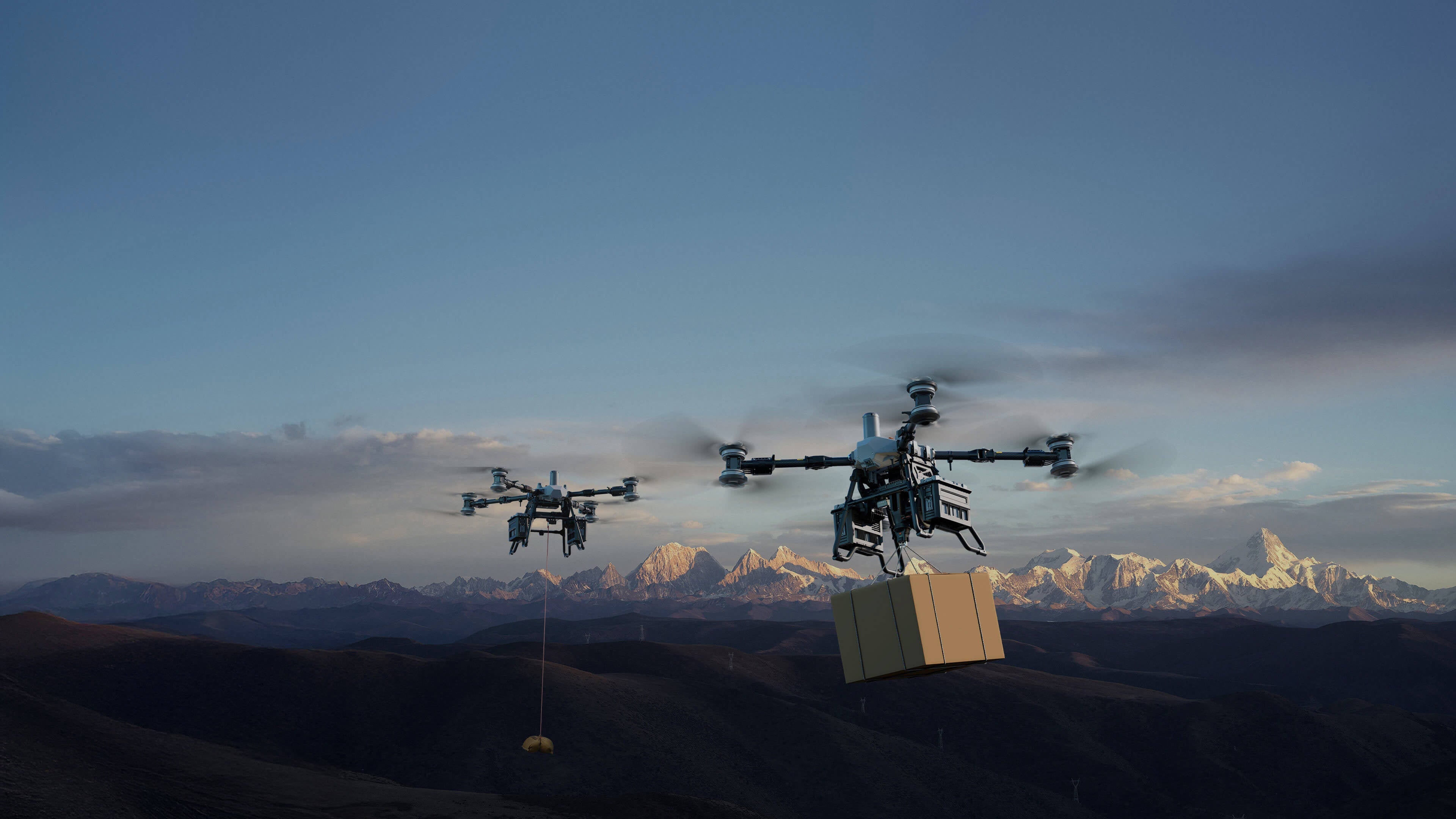 DJI FlyCart 100 im alpinen Einsatz