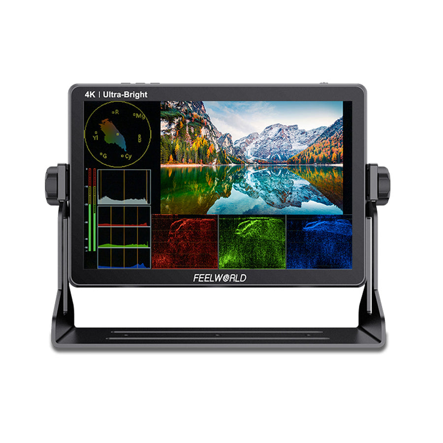 Feelworld LUT11H - 10.1 Zoll HDMI-Monitor (Ohne SDI) - Ultrabright 2000nit - Mit Full-HD Touchscreen IPS-Display