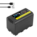 NP-F780 AKKU - mit integriertem Ladegerät - USB...